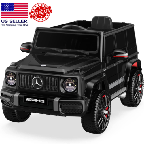 12V Licensed Mercedes Benz G63 Kids Ride On Car with Remote Control and Openable Doors