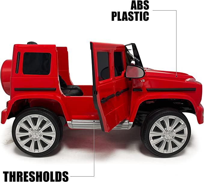 12V Licensed Mercedes Benz G63 Kids Ride On Car with Remote Control and Openable Doors