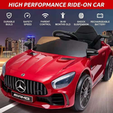 12V Mercedes Benz Kids Ride On Car with Remote Control - Red
