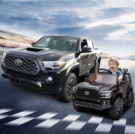 12V Powered Toyota Tacoma Ride-On Car for Boys with Remote Control