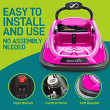12V Rechargeable Electric Bumper Car for Kids - Battery Powered Ride on Vehicle