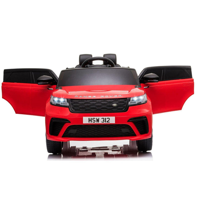 12V Red Land Rover Ride-On Car for Kids with Parental Remote Control - Supports up to 66 lbs