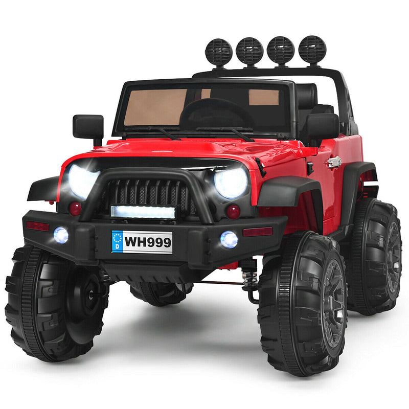 12V Red Truck Car for Kids with MP3 and Remote Control