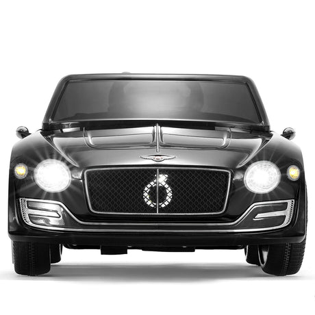 12V Remote Control Bentley Style Electric Ride-On Car with LED Lights for Kids