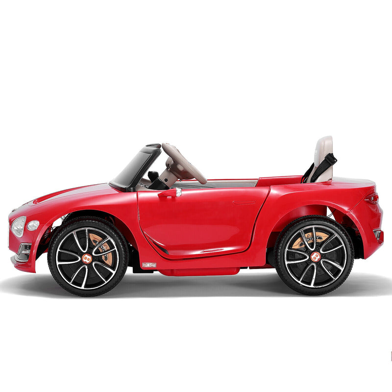 Licensed Bentley Style Electric Ride-On Car for Kids with Remote Control - 12V