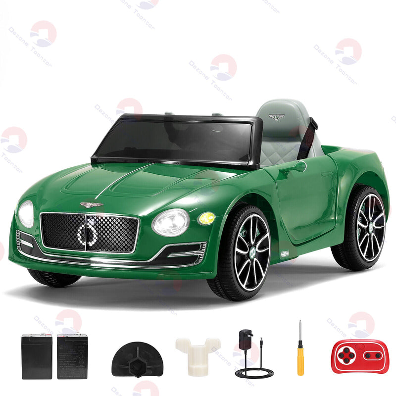 Licensed Bentley Style Electric Ride-On Car for Kids with Remote Control - 12V