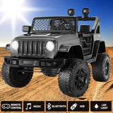 12V Remote Control Electric Ride-On Truck for Kids - 2 Seater Battery-Powered Car