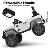 12V White Electric Kids Truck Car with MP3 and Remote Control