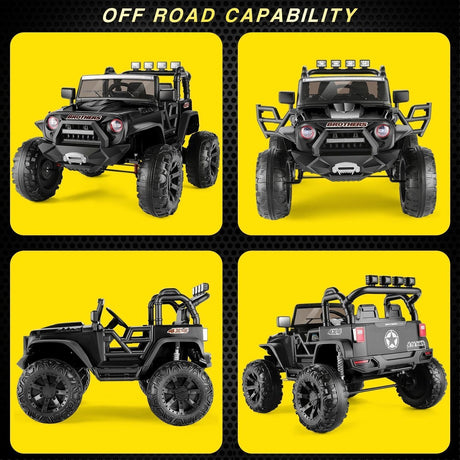 12V/24V Jeep Music Fashion Electric Ride-On Car with Remote Control for Kids