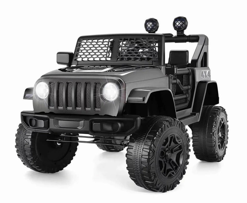 12V/24V Jeep Music Fashion Ride-On Car with Remote Control and LED Lights for Electric Fun