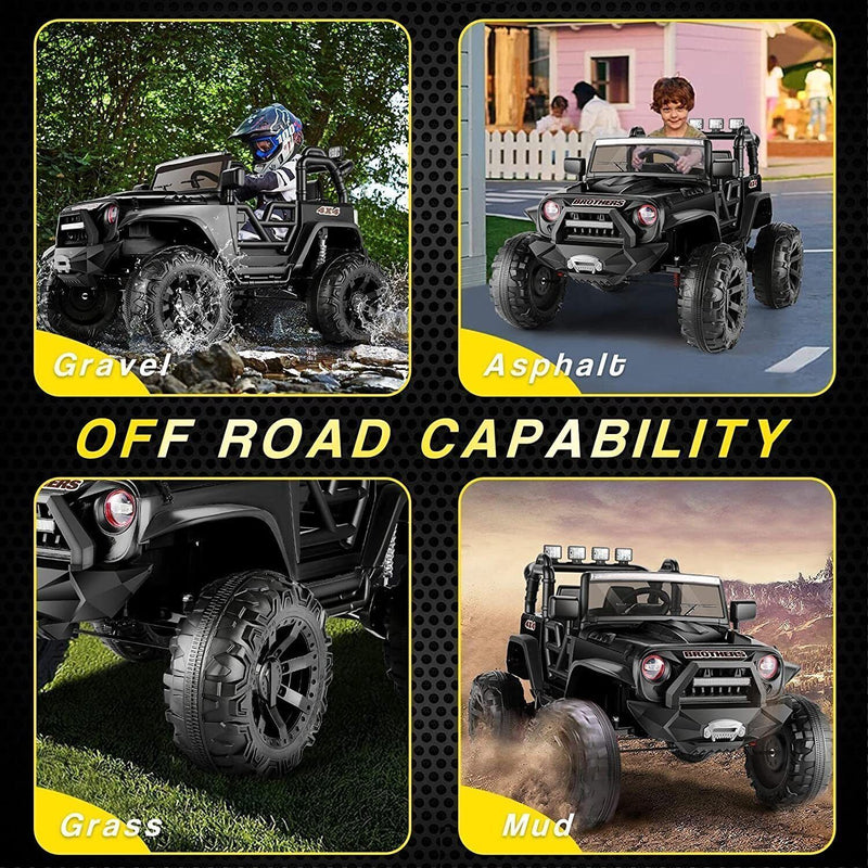 12V/24V Jeep Music Fashion Electric Ride On Car for Kids with Remote Control - Limited Time Offer!