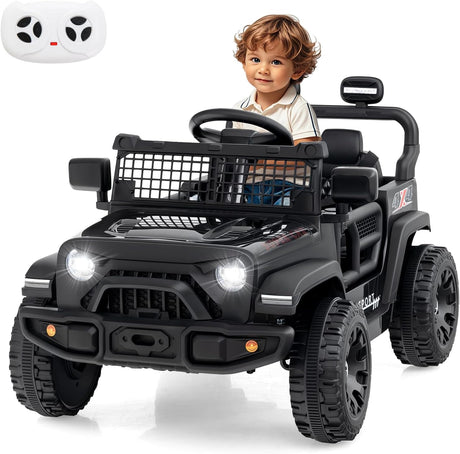 12V Electric Ride On Jeep Toy Car for Kids with Remote Control, USB, Bluetooth, and LED Lights MagicCars