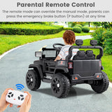 12V Electric Ride On Jeep Toy Car for Kids with Remote Control, USB, Bluetooth, and LED Lights MagicCars