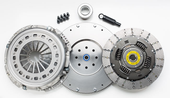 Stage 3 - 13" Feramic clutch kit w/ flywheel 550 hp 1100 trq. - 13125-FEK Far From Stock south bend clutch