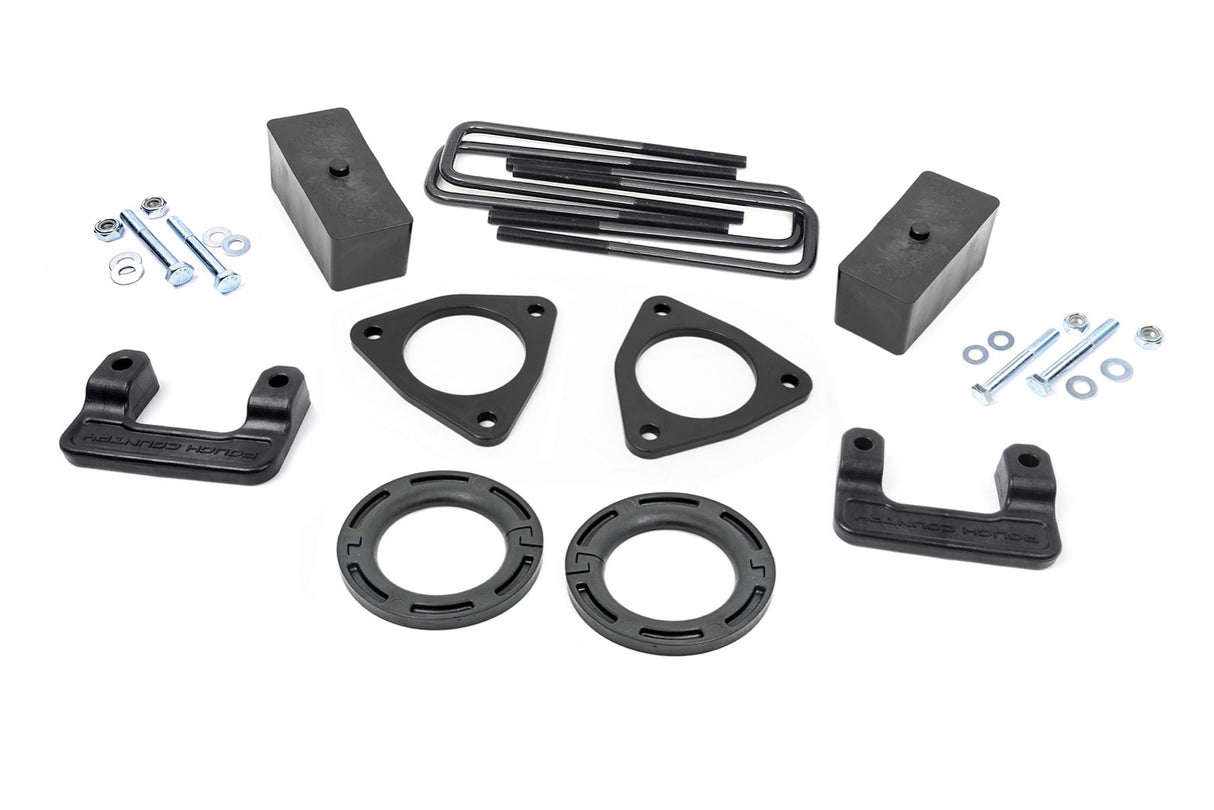 2.5 Inch Leveling Kit Stamped Steel Chevy/GMC Sierra 1500 (16-18)/Silverado 1500 (07-18) Rough Country