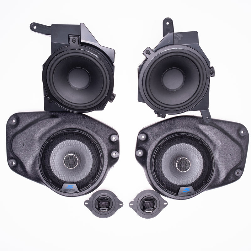 Alpine Plug & Play Full Speaker S65 Upgrade Bundle   | '18-'23 JL Wrangler/ '20-'23 JT Gladiator