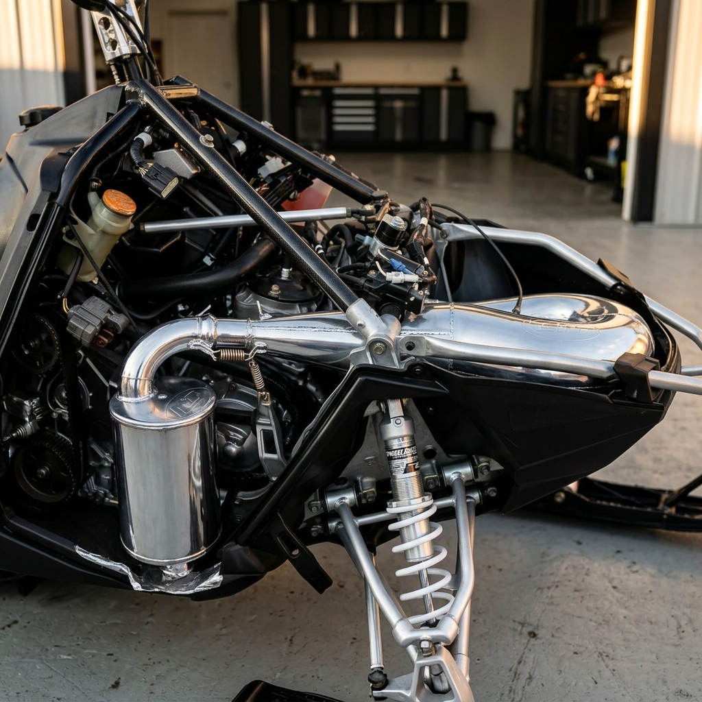 Straightline Complete Exhaust System for Polaris 800 Pro-Ride