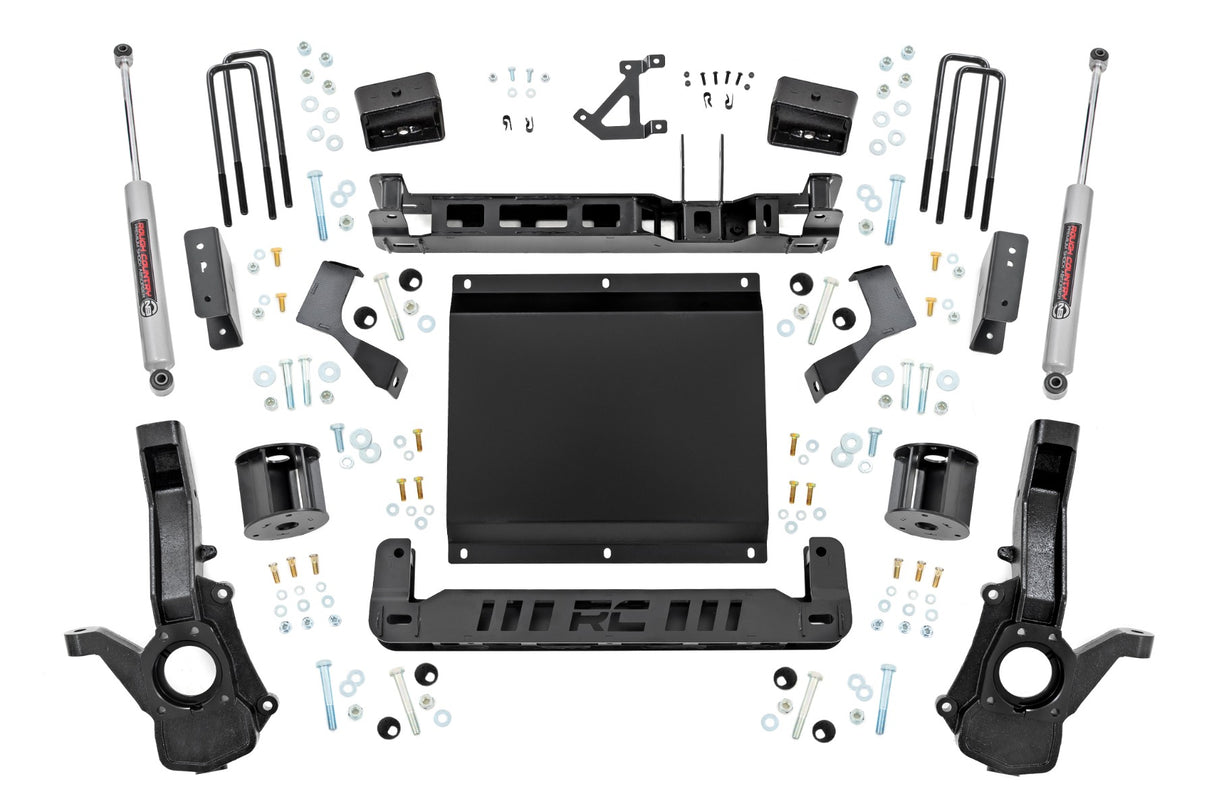 4 Inch Lift Kit N3 Shocks Chevy/GMC Canyon/Colorado 4WD (2023-2026) Rough Country