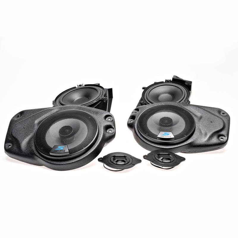 Alpine Plug & Play Full Speaker S65 Upgrade Bundle   | '18-'23 JL Wrangler/ '20-'23 JT Gladiator