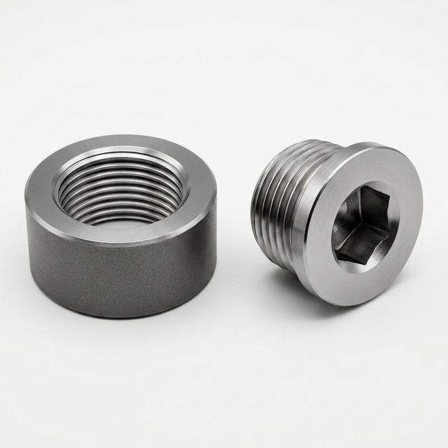 Stainless Steel O2 Bung and Plug Assembly