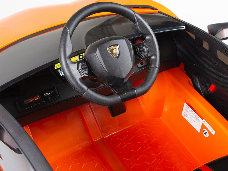 Lamborghini Aventador Ride On 12v Toy Car For Children W/Magic Cars® Parental Control