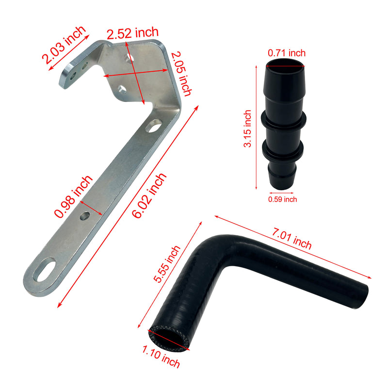 TruckTok 2014-2018 3.0L Ram 3" Ecodiesel DPF Delete Pipe & EGR Delete kit