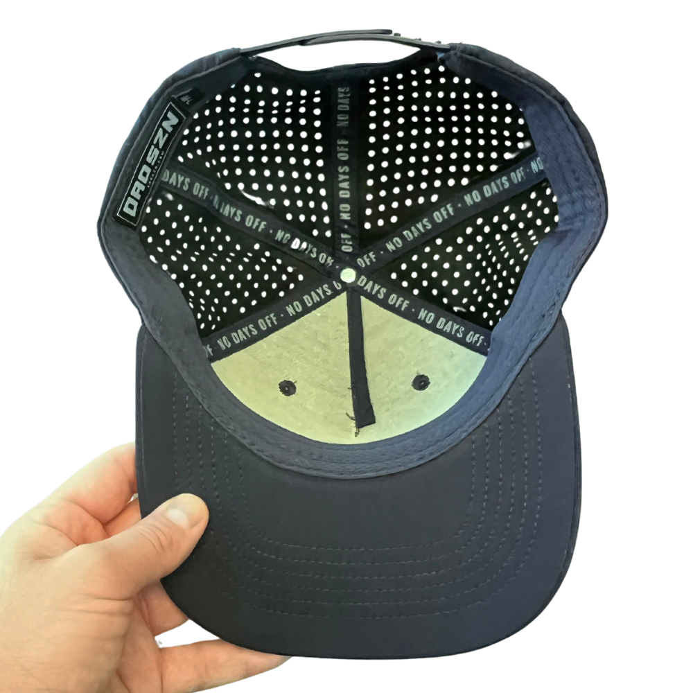 S&B Blue Performance Snapback Hat S&B