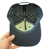 S&B Blue Performance Snapback Hat S&B