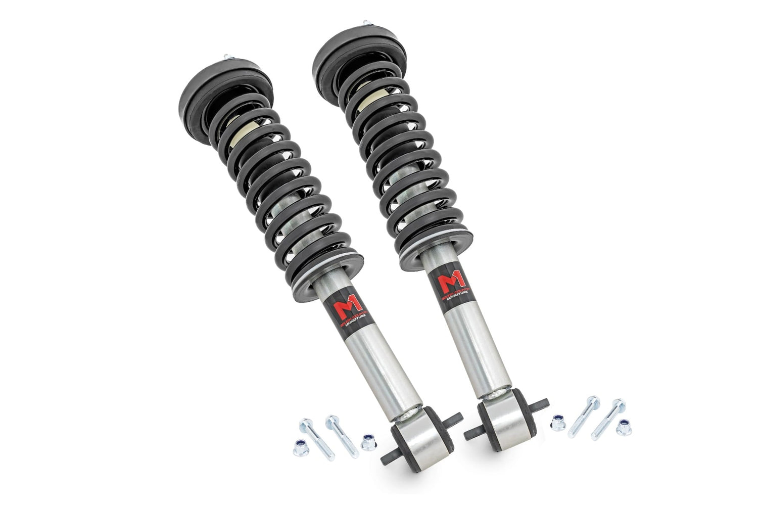 Rough Country M1 Adjustable Lowering Struts -2in for Ford F-150 4WD