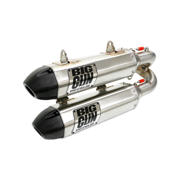 EXO Stainless Dual Slip On - Polaris RZR XP 4 Turbo (17-24)