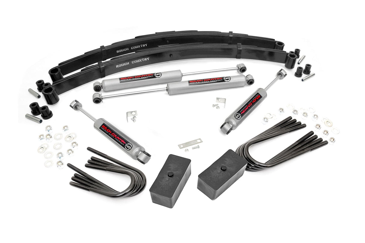 2 Inch Lift Kit Rear Blocks Chevy/GMC 3/4-Ton Suburban 4WD (1988-1991) Rough Country