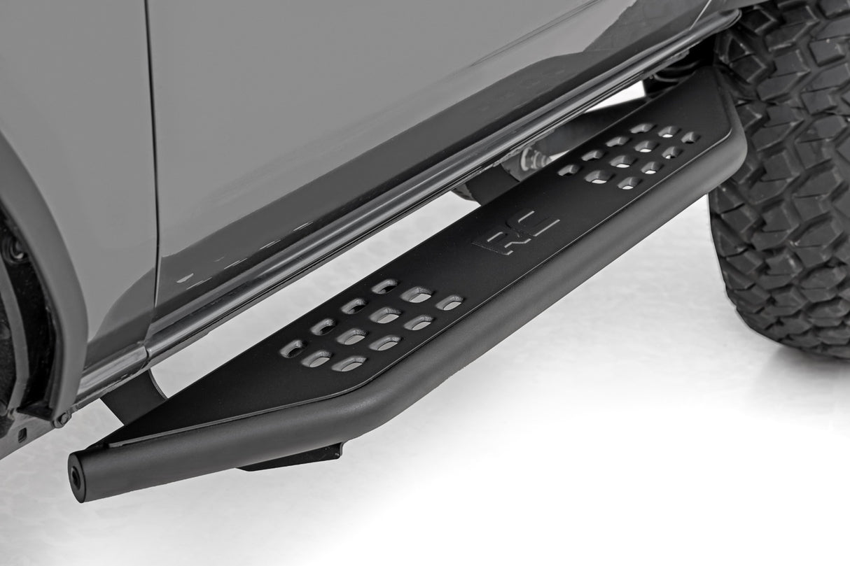 OV2 Running Boards Side Step Bars 2-Door Ford Bronco (2 Door) (21-25) Rough Country