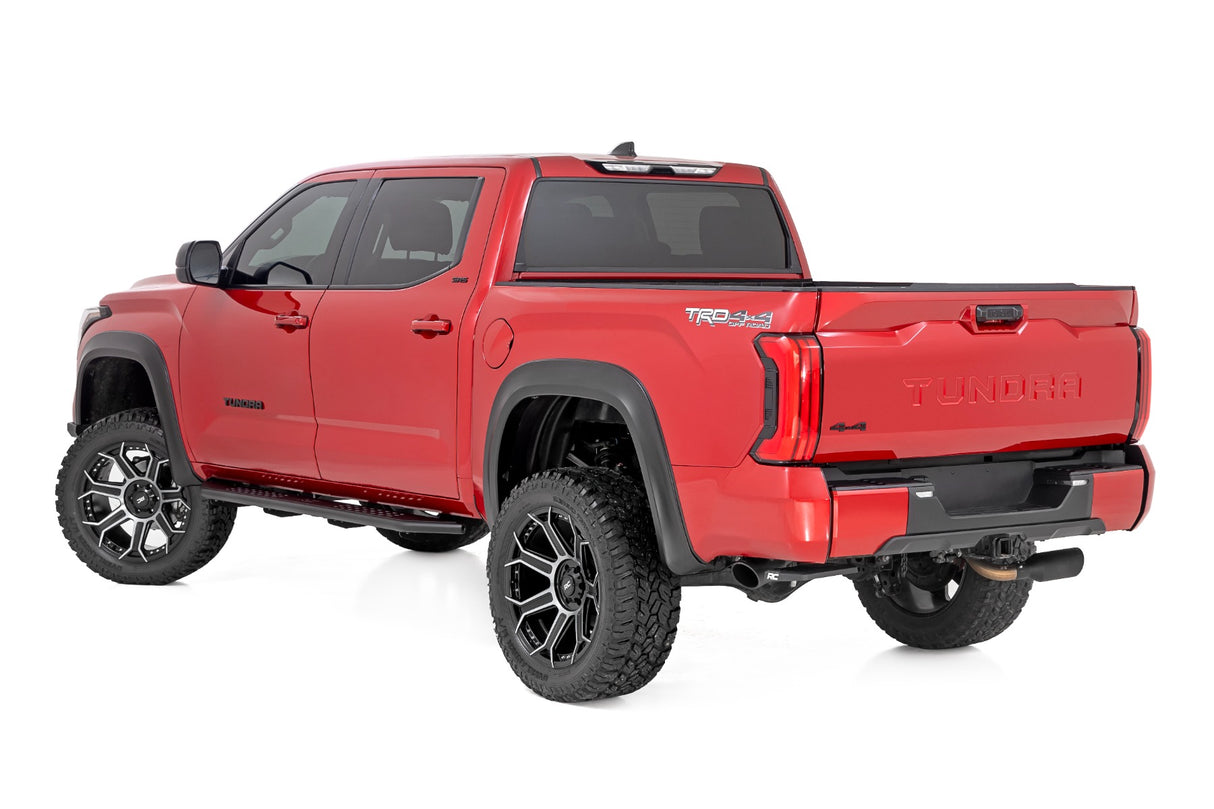 OV2 Running Boards Side Step Bars Crew Cab Toyota Tundra 2WD/4WD (22-26) Rough Country