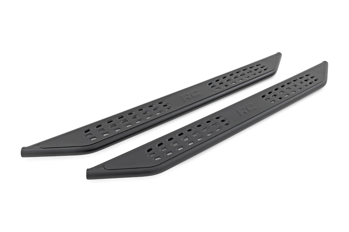 OV2 Running Boards Side Step Bars Crew Cab Toyota Tundra 2WD/4WD (22-26) Rough Country