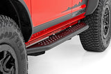 OV2 Running Boards Side Step Bars 4-Door Ford Bronco 4WD (2021-2025) Rough Country