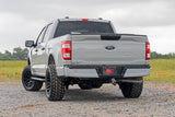 OV2 Running Boards Side Step Bars Crew Cab Ford F-150/Lightning/F-250/F-350 (15-26) Rough Country