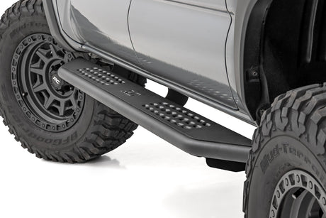 OV2 Running Boards Side Step Bars Crew Cab Toyota Tacoma 2WD/4WD (16-23) Rough Country
