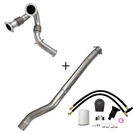 Trucktok 2003-2007 6.0L Ford Powerstroke DPF/EGR/CCV/Up pipe kit TruckTok