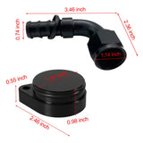 TruckTok 2011-2023 6.7L Ford Powerstroke CCV PCV Reroute Engine Ventilation Kit TruckTok