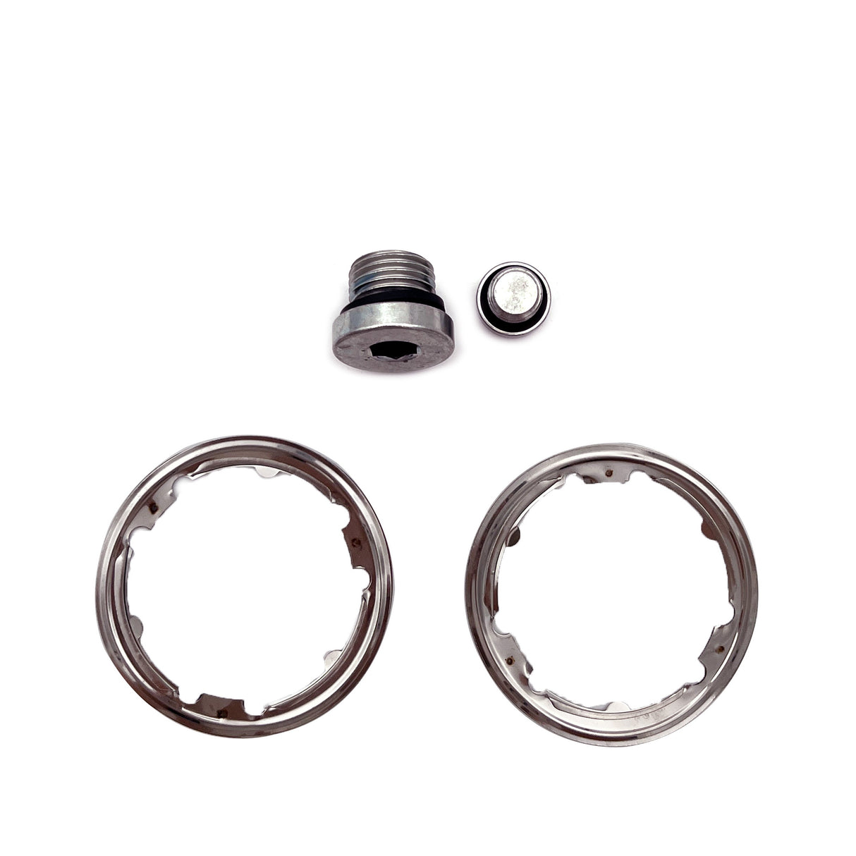 TruckTok 2007-2010 Cummins ISX CM871 EGR Plug Kit Stage 2 Plates and Plugs Aluminum Generic TruckTok