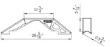 Pro Series GM 14 Bolt Axle Truss 1 Piece Short