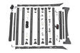 Roof Rack | FR & RR 40 Inch Single Row BLK LEDs | Ford F-150 2WD/4WD (15-18)