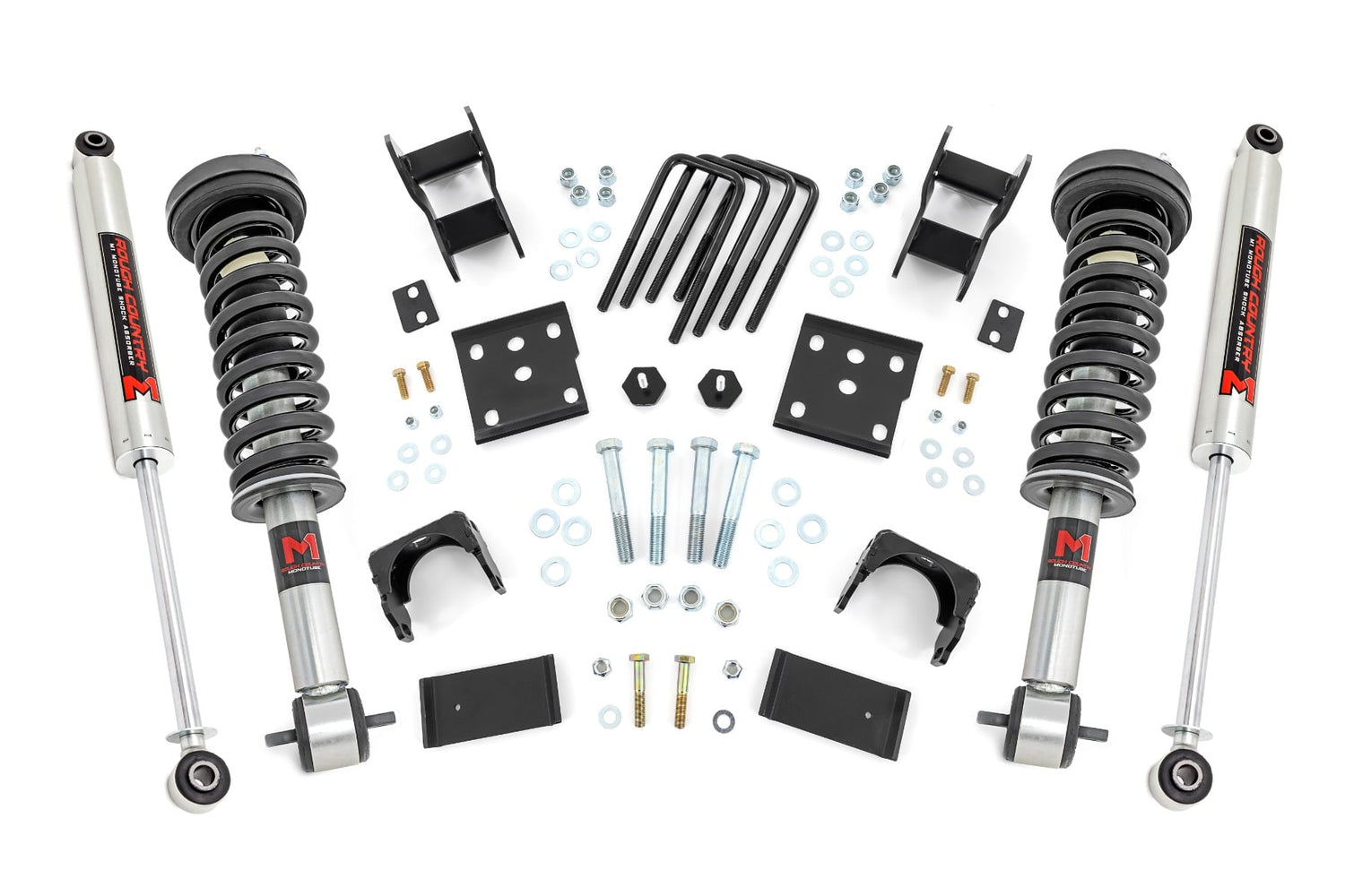 Rough Country 2/4.5 Inch Lowering Kit for Ford F-150 4WD 2015-2026