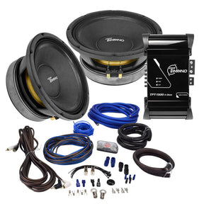 1500 Watts Dual 10" Midrange Bundle Timpano Audio