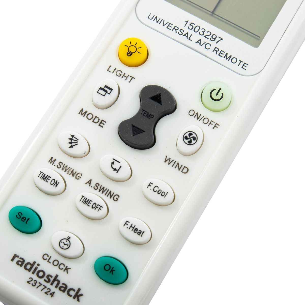 RadioShack Universal AC Remote Control 1503297 TekShack