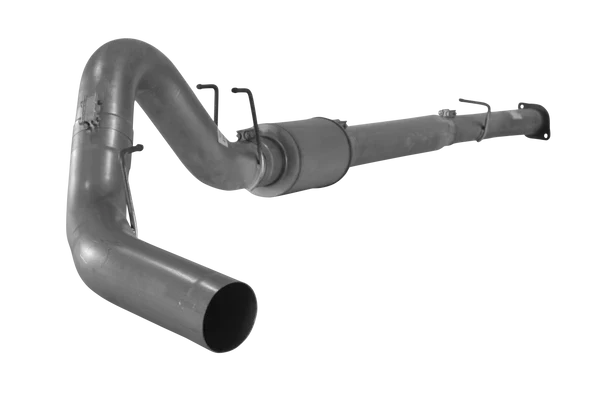 DIESELR Downpipe Back Exhaust - Single (2008-2010 Ford 6.4L F250/F350 Powerstroke)