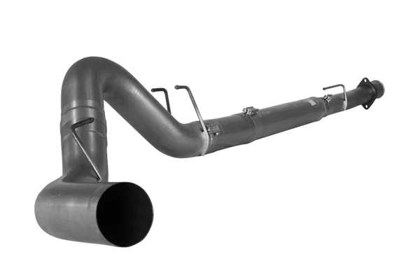 DIESELR Downpipe Back Exhaust - Single (2008-2010 Ford 6.4L F250/F350 Powerstroke)