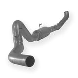 Dieselr Aluminized Downpipe Back Exhaust Single | Ford 6.4L F250/F350 Powerstroke (2008-2010)