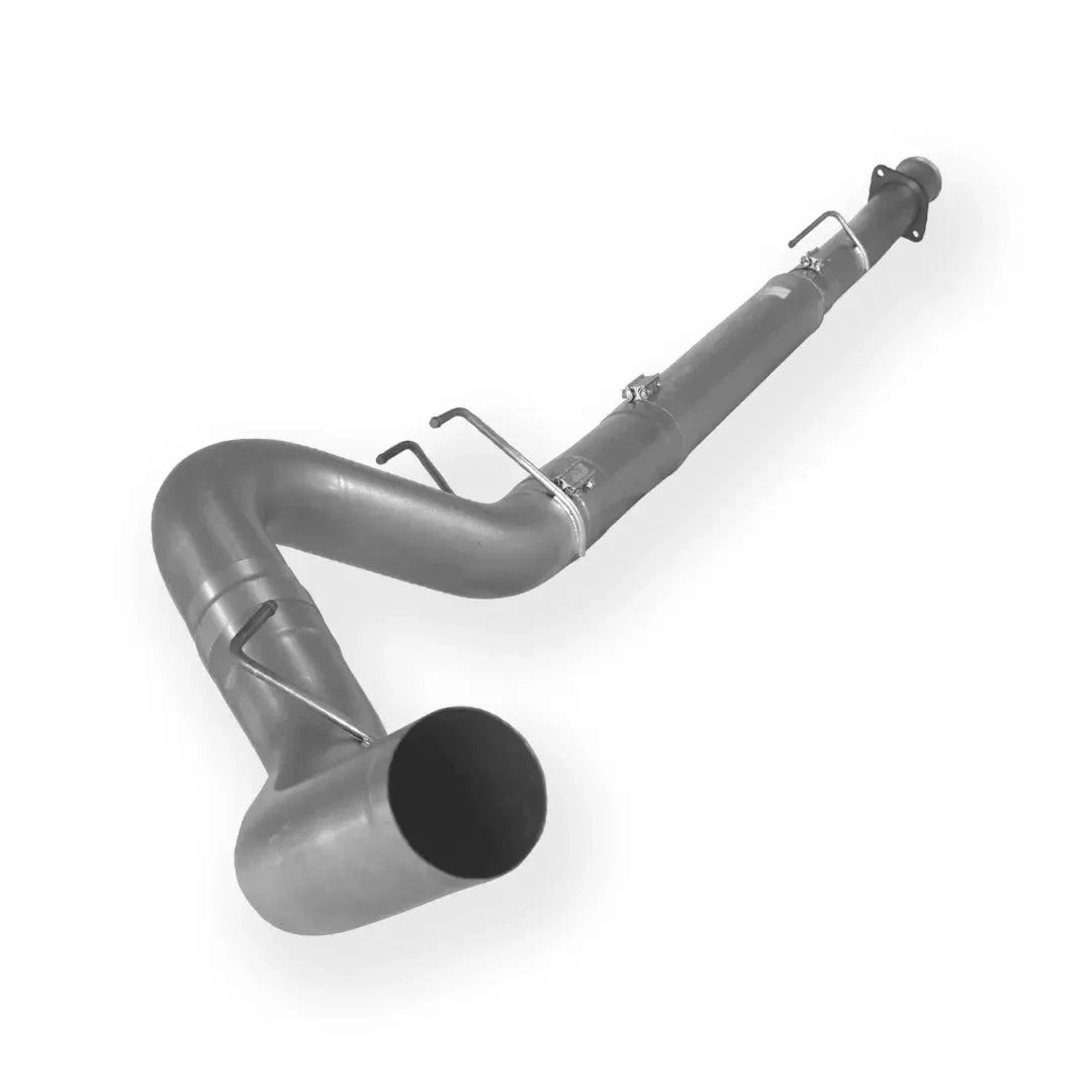Dieselr Aluminized Downpipe Back Exhaust Single | Ford 6.4L F250/F350 Powerstroke (2008-2010)