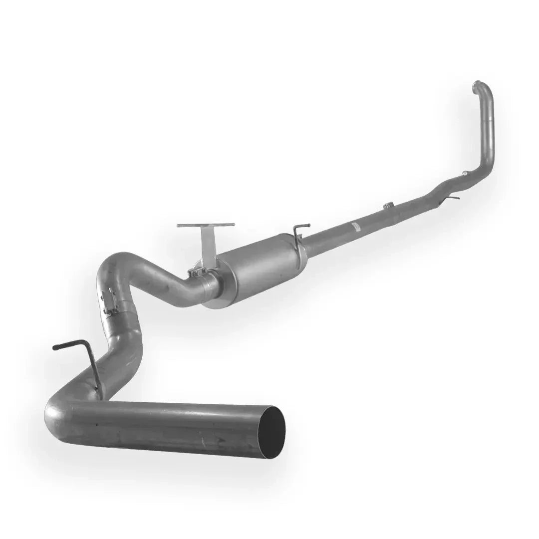 Dieselr Aluminized 4" Turbo Back Exhaust Single Cab & Chassis | F250/F350 7.3L Ford Powerstroke (1999-2003)